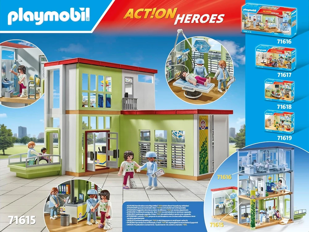 Playmobil Rescue 71615 Šiuolaikinė ligoninė