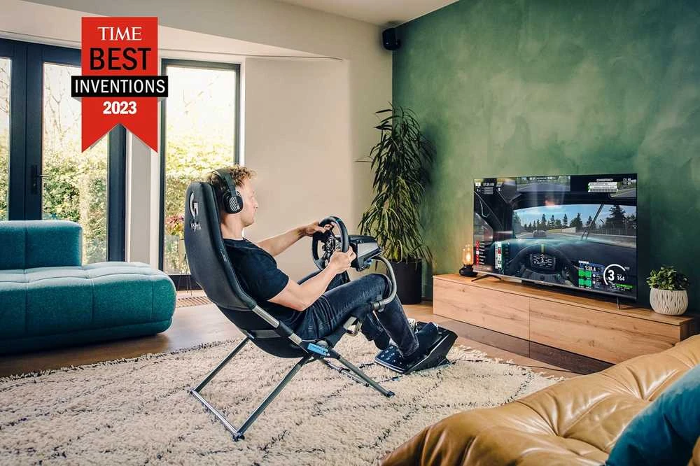 Playseat Challenge X - Logitech G Edition (pilka) kėdė