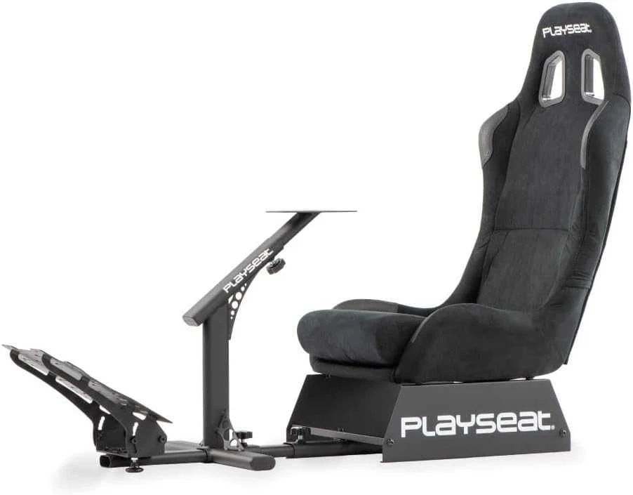 Žaidimų kėdė lenktynėms Playseat Evolution Alcantara, Juoda