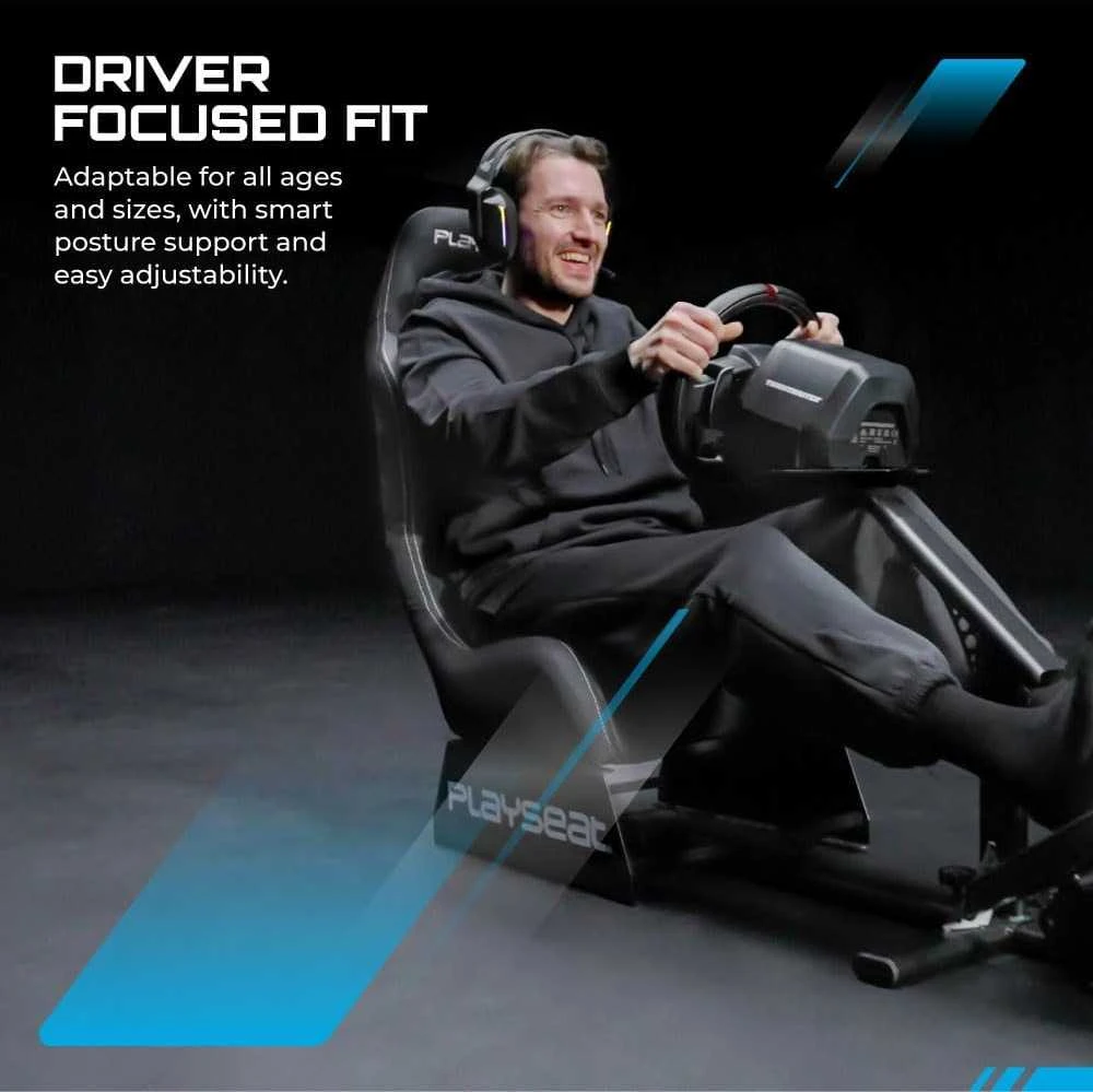 Žaidimų kėdė lenktynėms Playseat Evolution Alcantara, Juoda