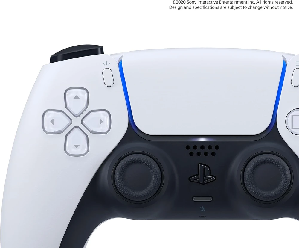„Sony DualSense“ žaidimų valdiklis, baltas, PS5