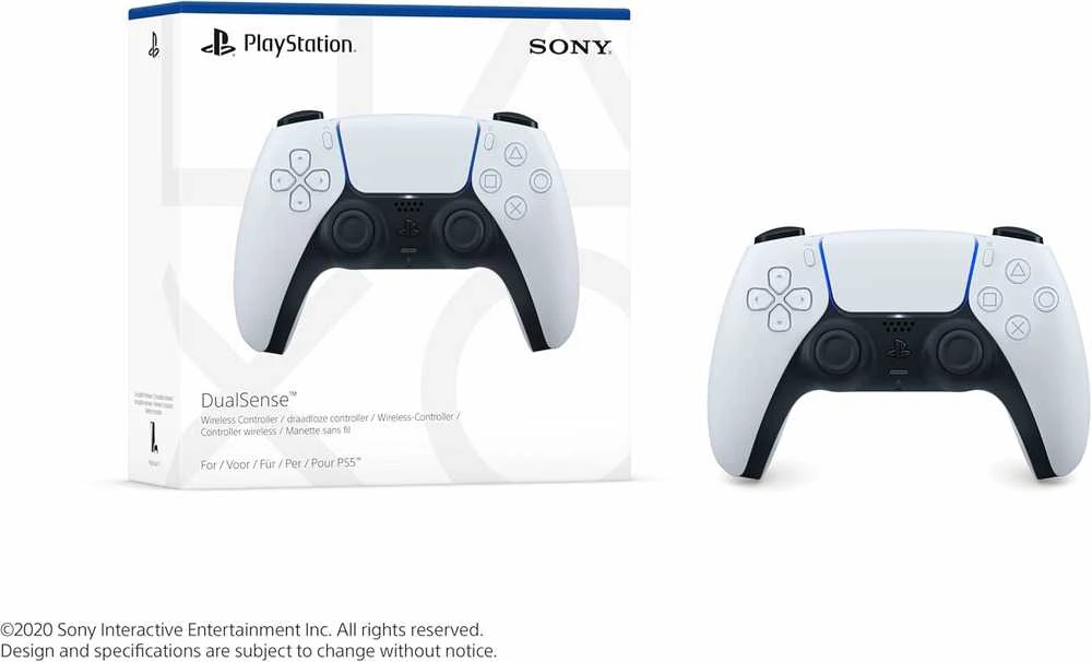 Sony PS5 DualSense belaidis valdiklis baltas