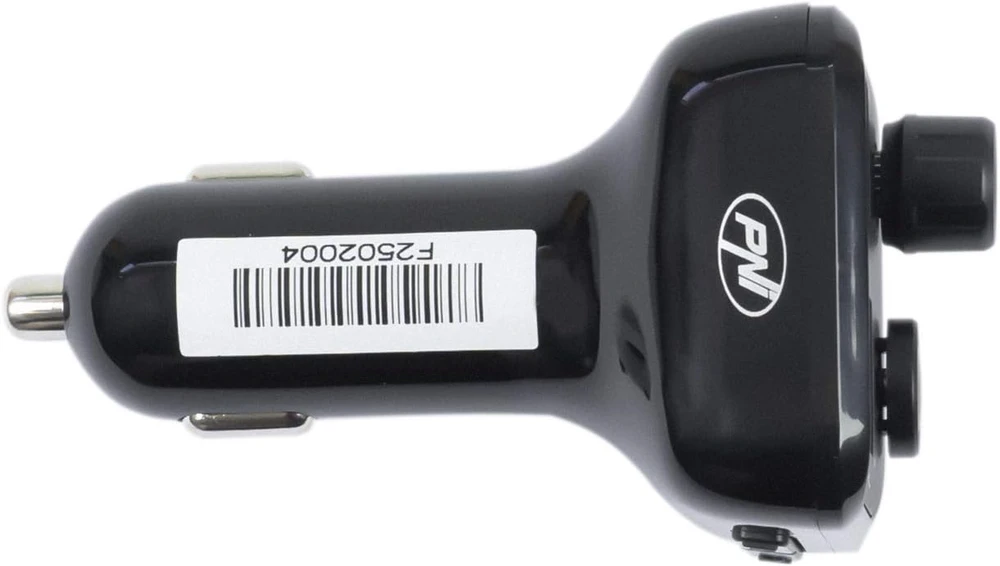 PNI automobilinis FM moduliatorius Bluetooth 5.0 su MP3 grotuvu, Micro SD ir USB F250
