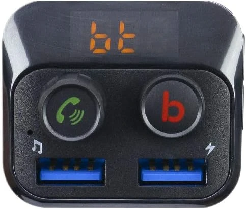 PNI automobilinis FM moduliatorius Bluetooth 5.0 su MP3 grotuvu, Micro SD ir USB F250