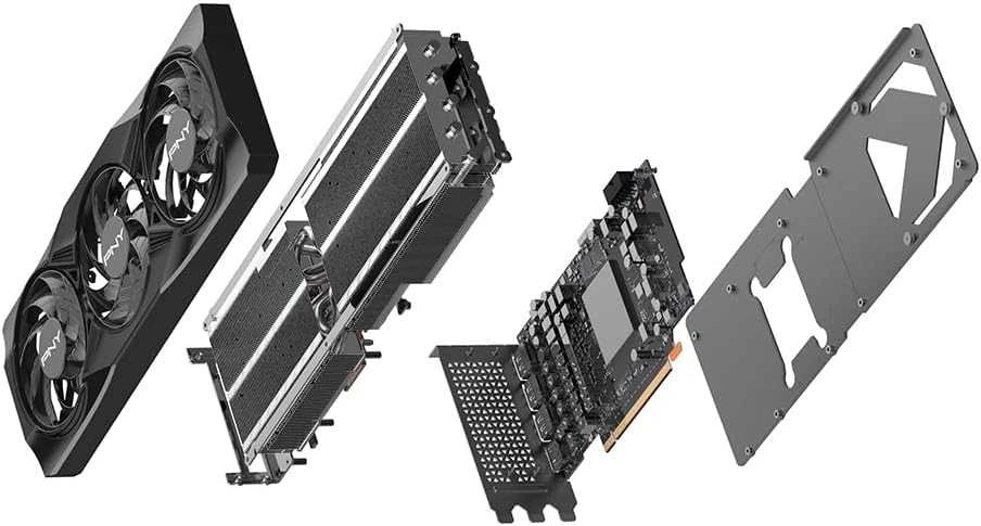 Vaizdo plokštė Pny Technologies PNY GeForce RTX 5070 Ti OC leidimas, 16384 MB GDDR7