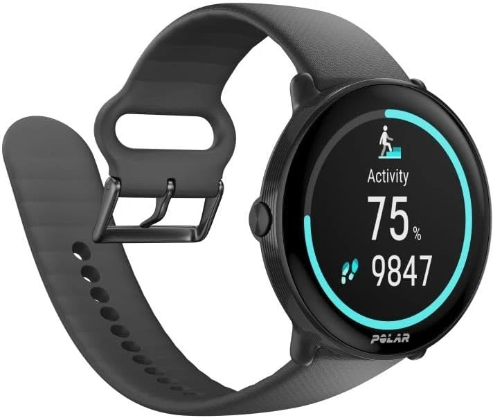 Polar išmanusis laikrodis su AMOLED ekranu, GPS, miego ir aktyvumo stebėjimu, Ignite 3