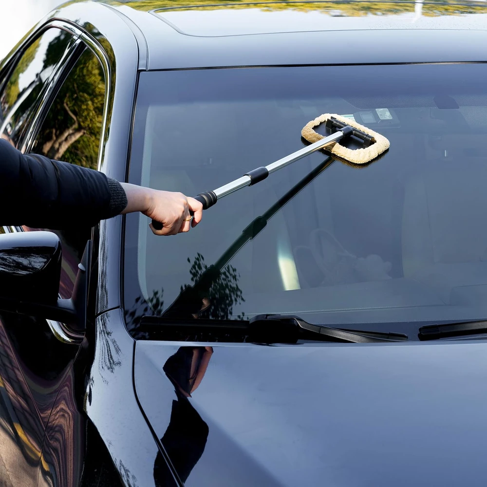 POLYTE automobilio priekinio stiklo valymo įrankis su teleskopine rankena ML-PCD615-4