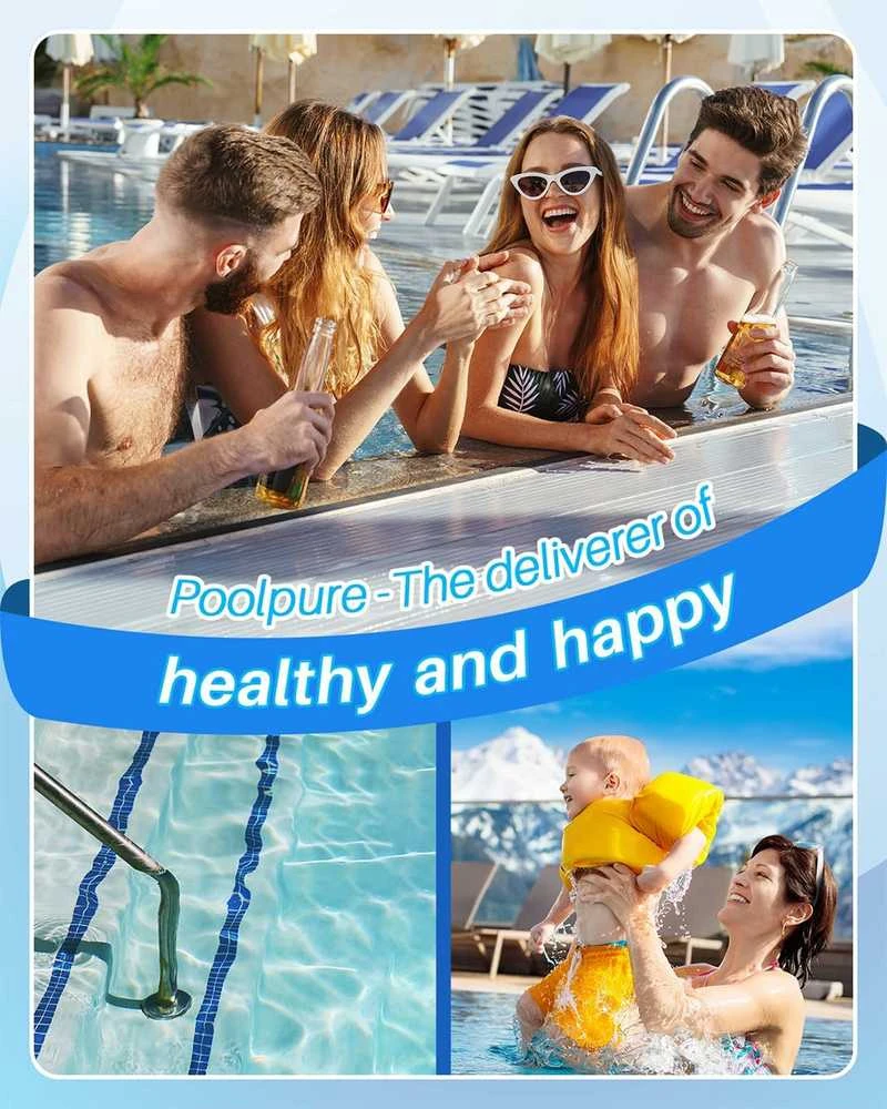 POOLPURE baseino ir SPA filtrai, 2 vnt., suderinami su Unicel 6CH-940, Pleatco PWW50P3, Filbur FC-0359, Waterway Plastics 817-0050