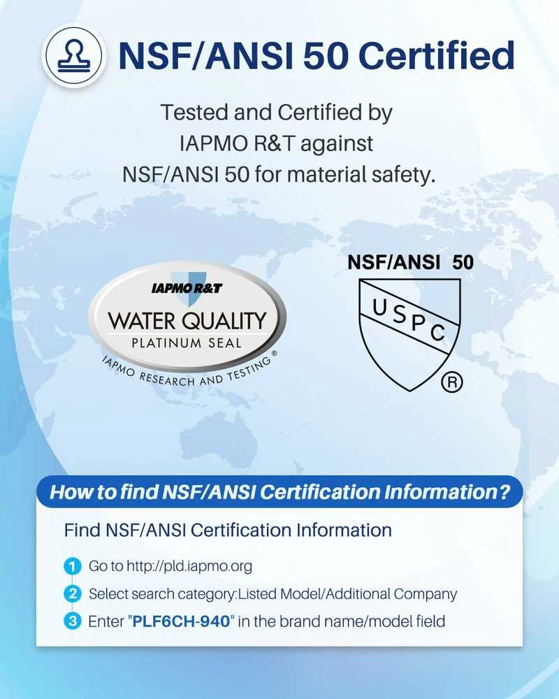POOLPURE baseino ir SPA filtrai, 2 vnt., suderinami su Unicel 6CH-940, Pleatco PWW50P3, Filbur FC-0359, Waterway Plastics 817-0050