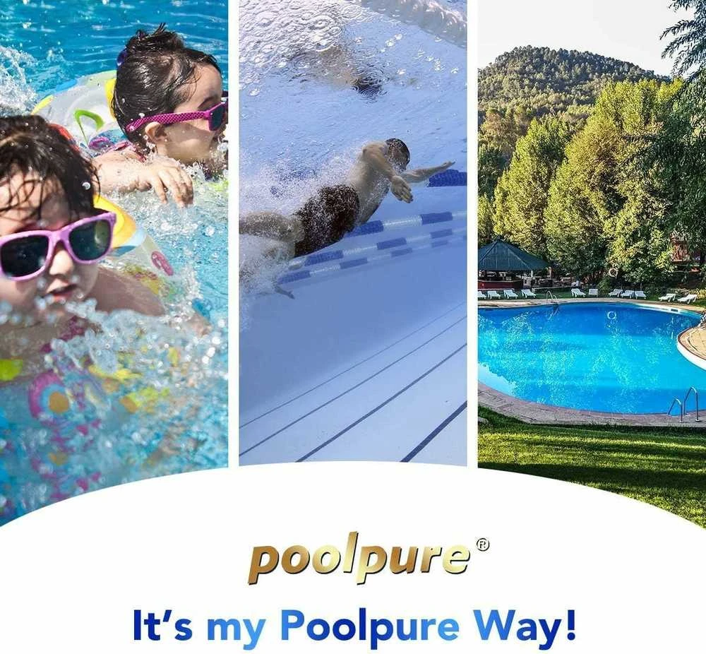 POOLPURE spa filtro kasetė, suderinama su Unicel C-4326, Filbur FC-2375, Pleatco PRB25-IN, 33,8 cm, 12,5 cm skersmens