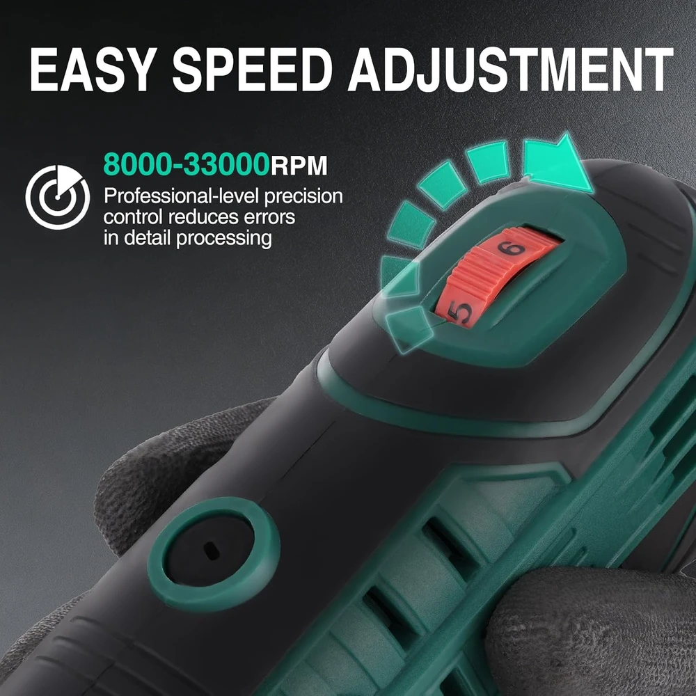POSENPRO daugiafunkcis rotacinis įrankis 160 W, 8000–33000 aps./min., PPRT14GV
