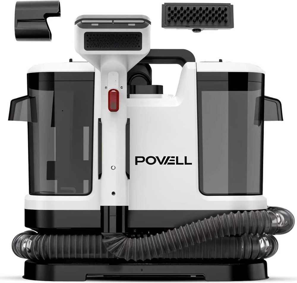Powell plaunantis dulkių siurblys 450 W, 1,3 l talpa, kilimams ir apmušalams, POW-TARIJ-WT