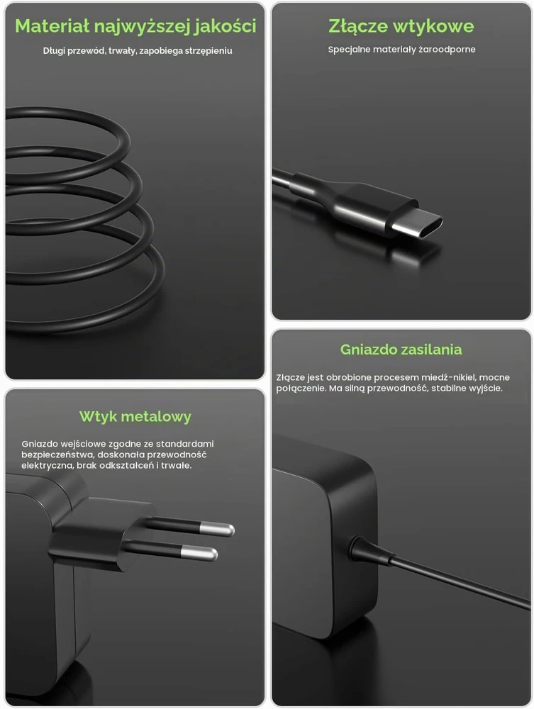PowerPortnerLink USB-C įkroviklis automobilių paleidikliams 65 W PowerPortnerLink-65W