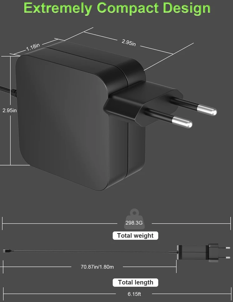 PowerPortnerLink USB-C įkroviklis automobilių paleidikliams 65 W PowerPortnerLink-65W