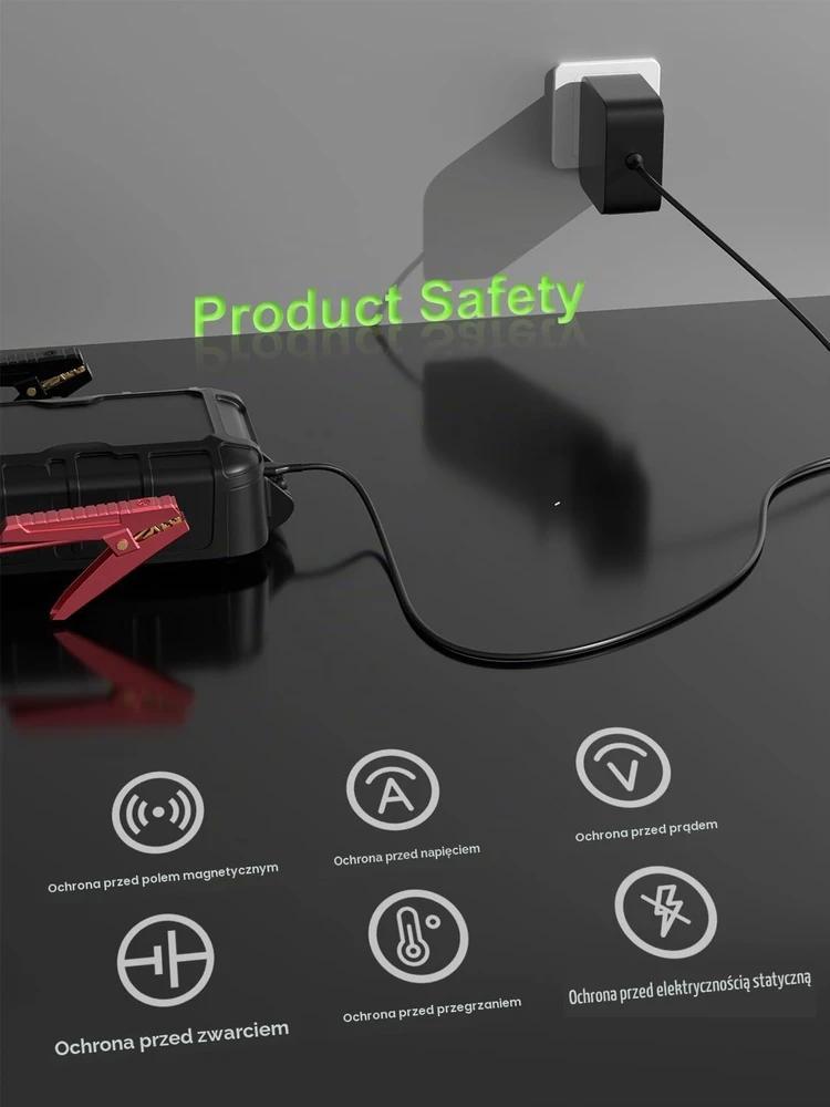 PowerPortnerLink USB-C įkroviklis automobilių paleidikliams 65 W PowerPortnerLink-65W