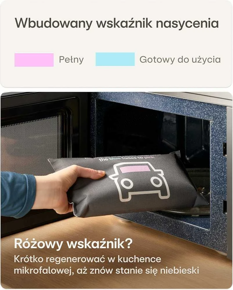 Praknu automobilio drėgmės surinkėjas 1000 g su indikatoriumi ir neslystančiu kilimėliu