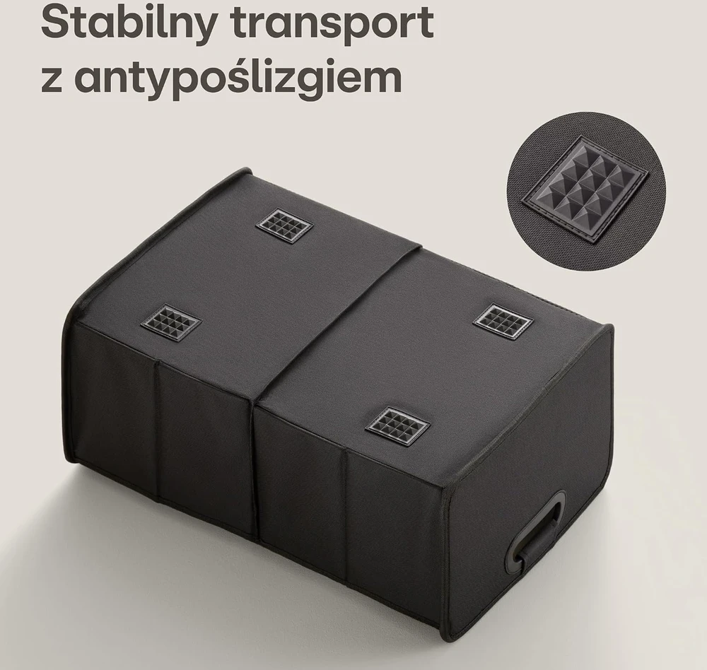 Praknu sulankstomas automobilio bagažinės organizatorius 40 l, 3 skyriai, 7770631