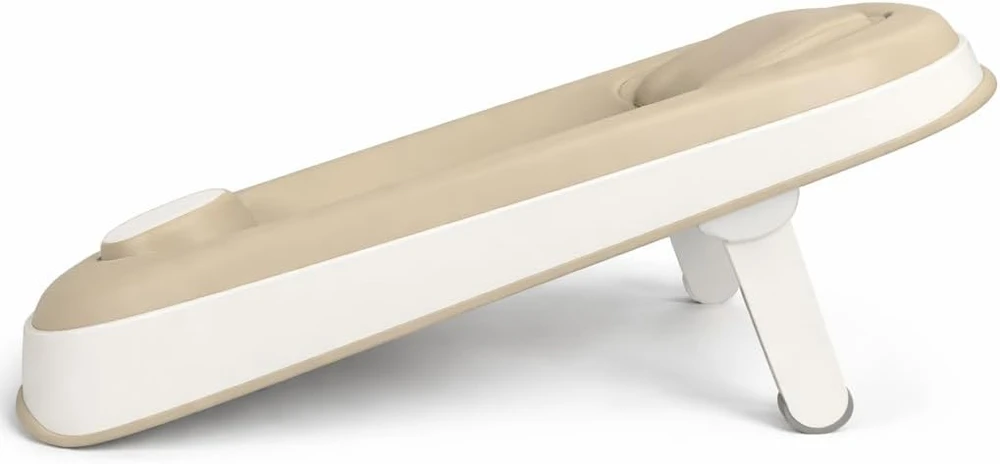 Primabobo sulankstoma kūdikio vonelė LUX su LCD termometru ir maudymo gultuku 6013_BEIGE_6609
