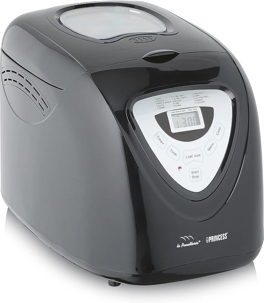 Duonkepė Princess duonos kepimo aparatas 600 W, 15 programų, neprilimpanti forma, 152009