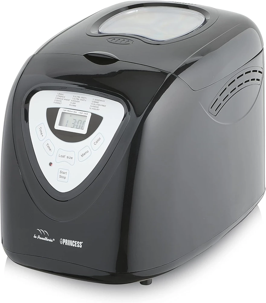 Duonkepė Princess duonos kepimo aparatas 600 W, 15 programų, neprilimpanti forma, 152009