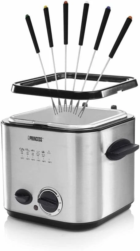 Princess mini gruzdintuvė ir elektrinis fondiu 1,2 l, 840 W, 0182611