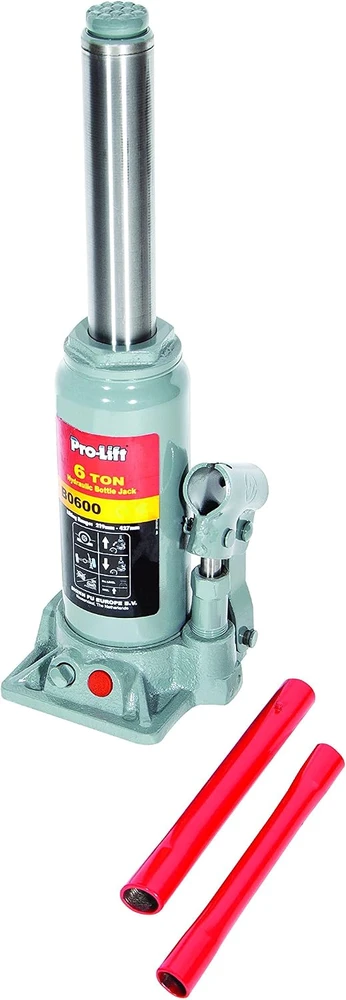 Pro-Lift hidraulinis butelinis keltuvas 6 t, 219–427 mm, B0600