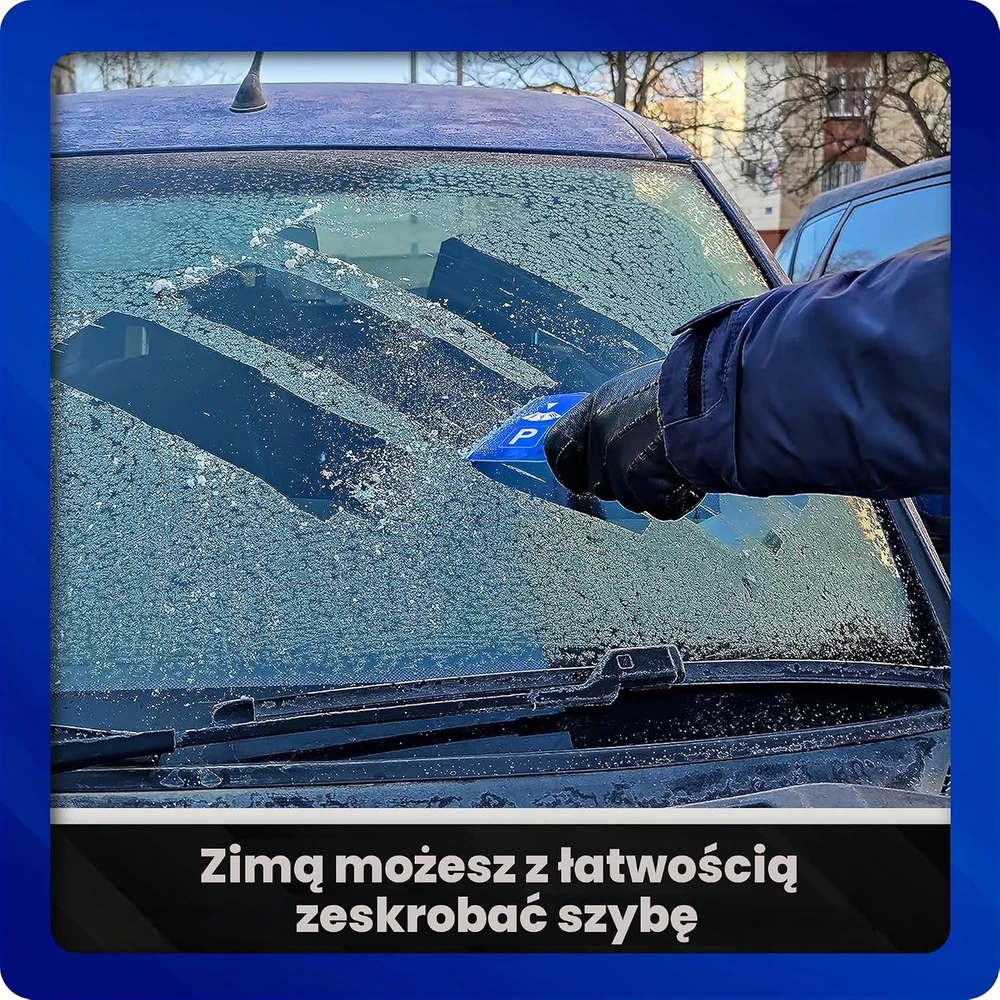 PROCAR daugiafunkcis automobilio stovėjimo diskas su ledo grandikliu 91387