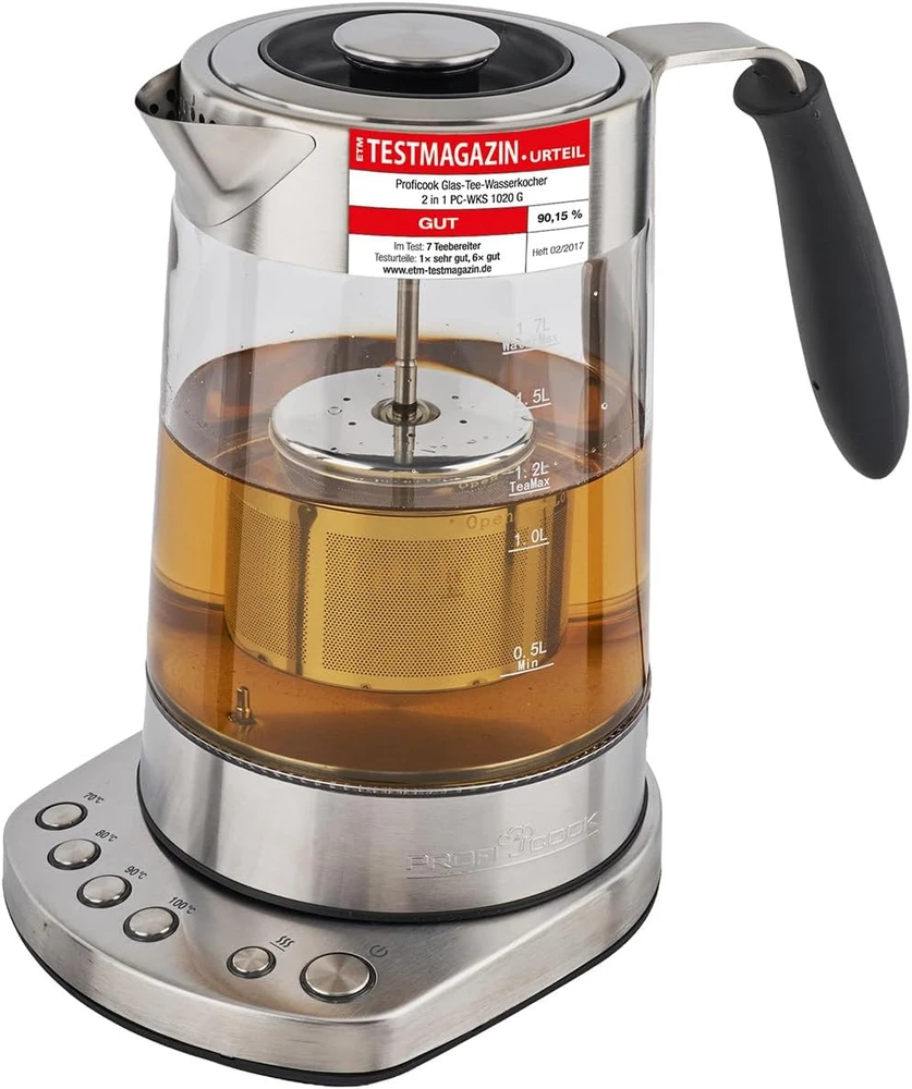 Bomann Profi Cook elektrinis virdulys 1,7 l 3000 W su temperatūros reguliavimu 501020