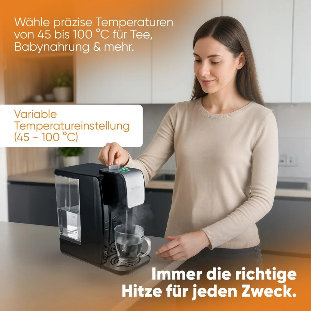 Virdulys Profi Cook karšto vandens dozatorius 2,2 l, 2600 W, PC-HWS1168