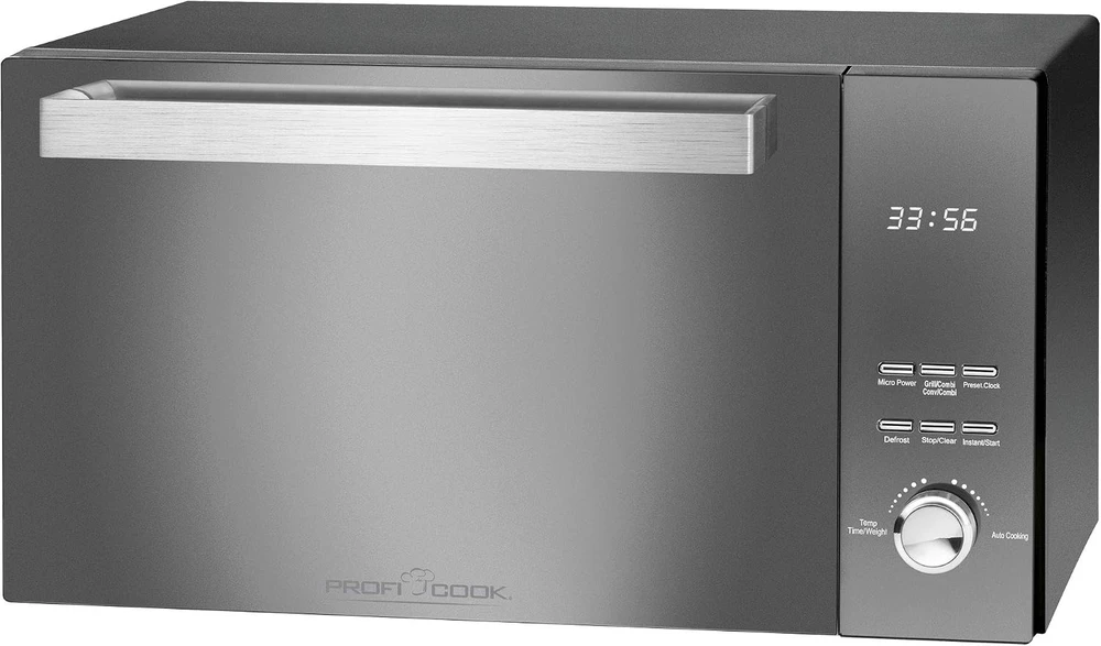 Profi Cook mikrobangų krosnelė su griliu 23 l, 800 W, PC-MWG 1204