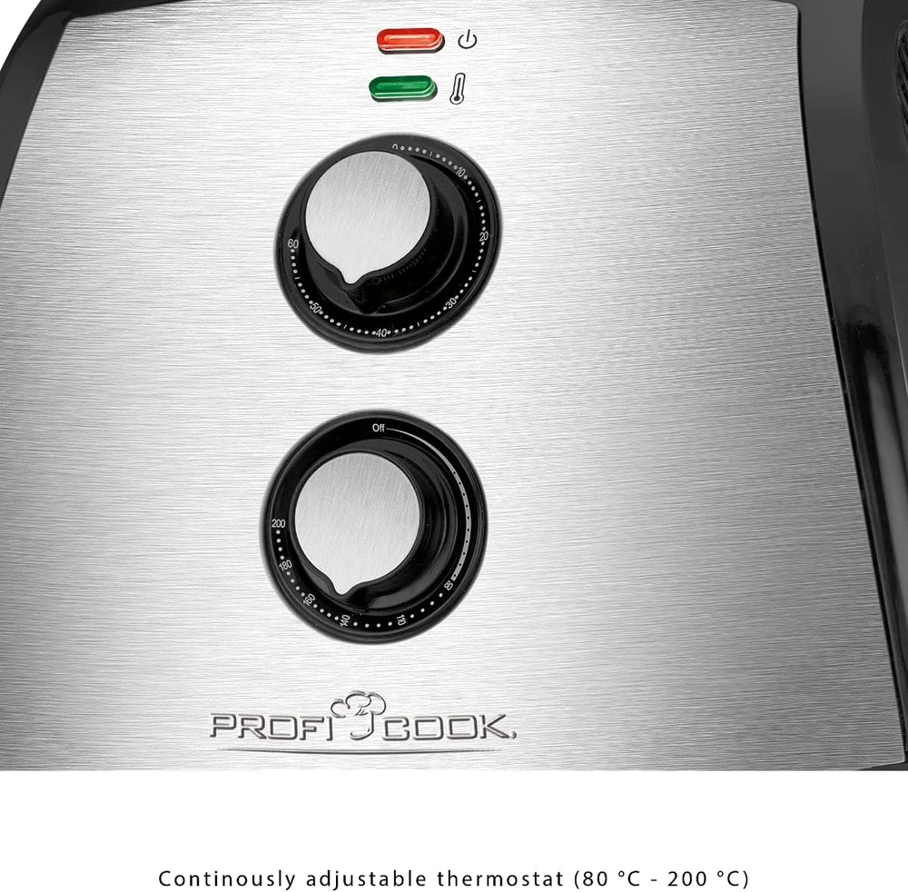 Profi Cook Clatronic FR-1115H gruzdintuvė (1500 W, juoda)