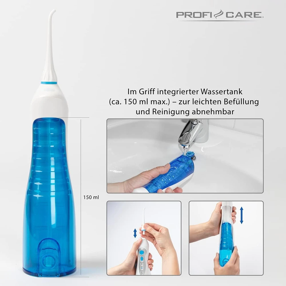 ProfiCare Profi-Care elektrinis dantų šepetėlis su burnos irigatoriumi PC-DC 3031