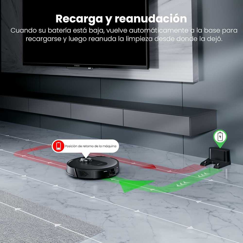 Proscenic Q8 Robotas dulkių siurblys