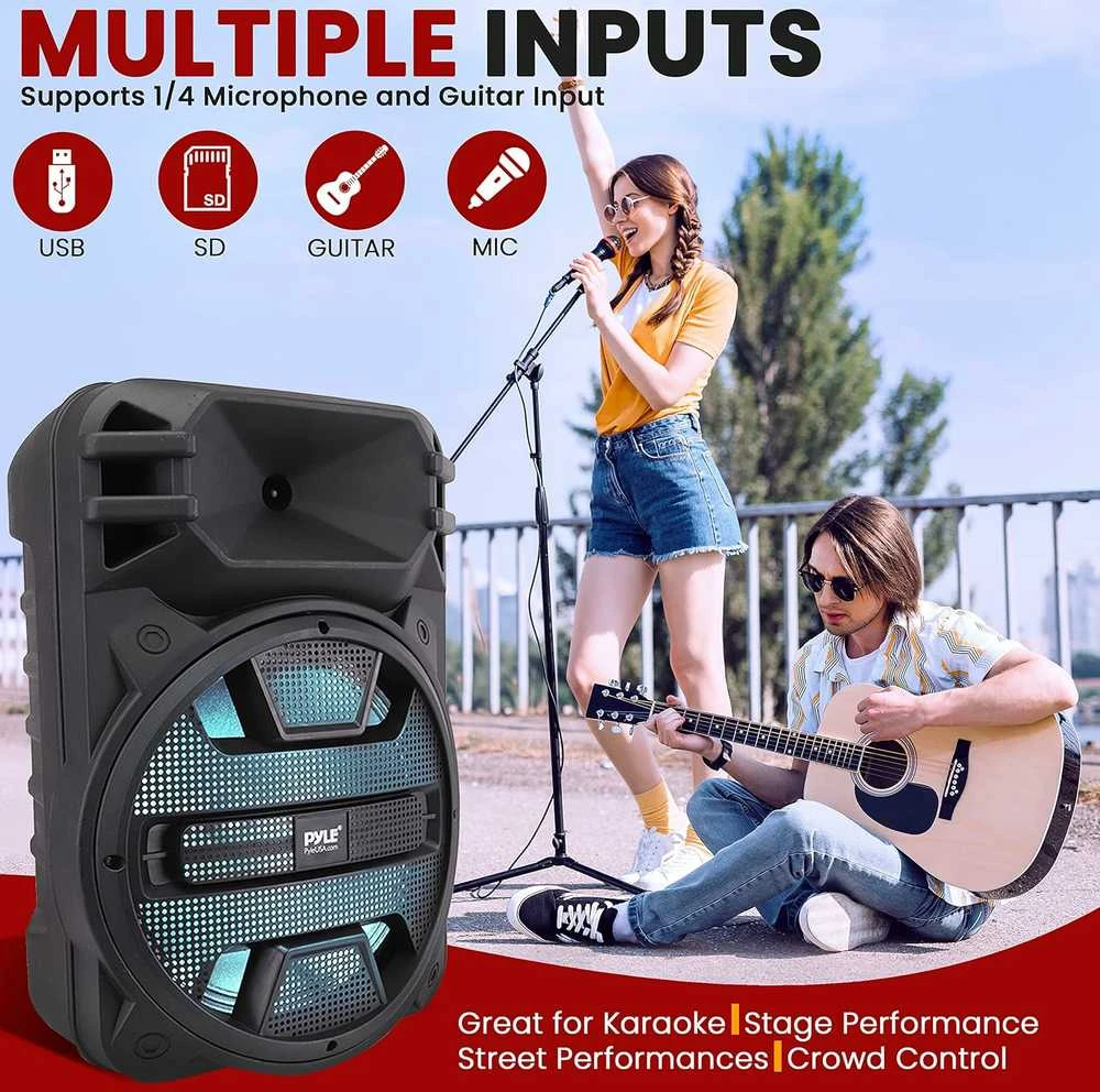 Pyle Bluetooth Garsiakalbis, 800 W