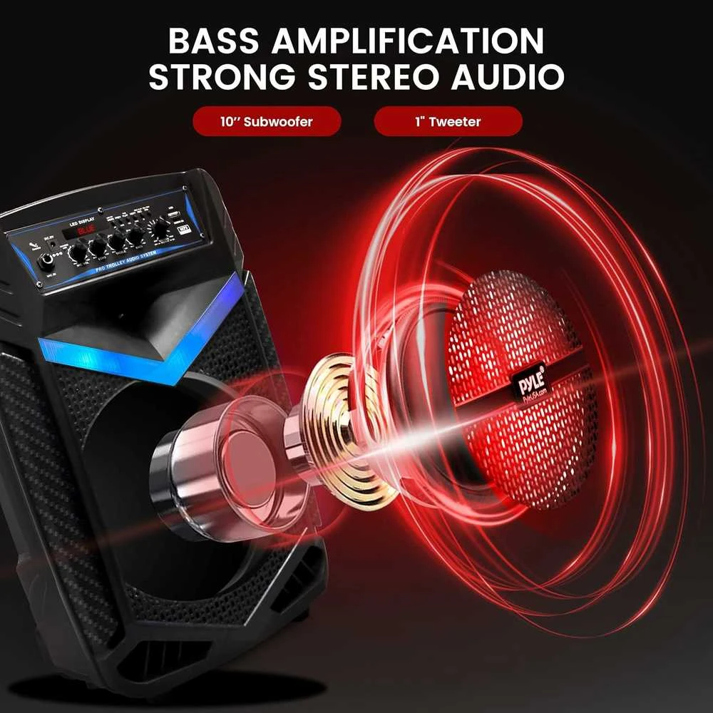 Pyle Bluetooth Garsiakalbis su mikrofonu