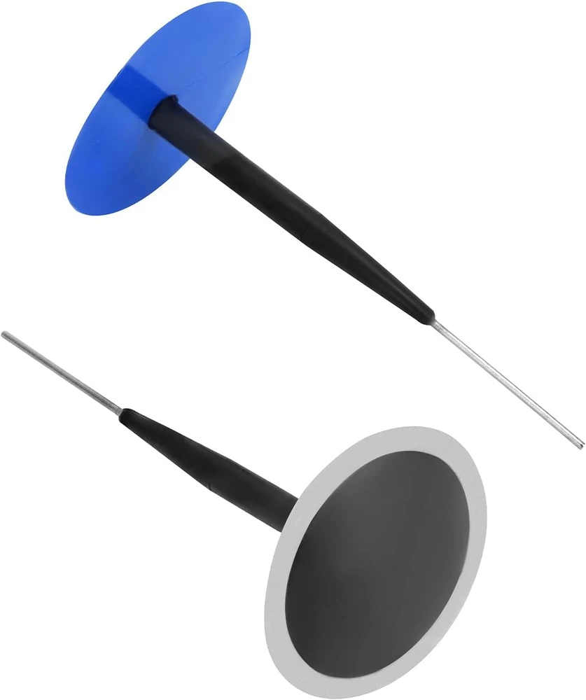 QWORK padangų remonto grybelių rinkinys, 24 vnt., 50 mm lopas, 6 mm kotelis WD41899