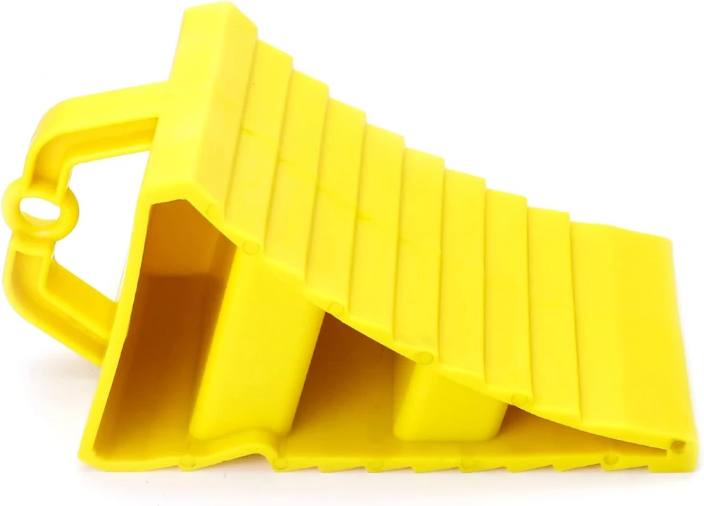 QWORK ratų atraminės kaladėlės priekaboms, 200 x 120 x 110 mm, WD9110