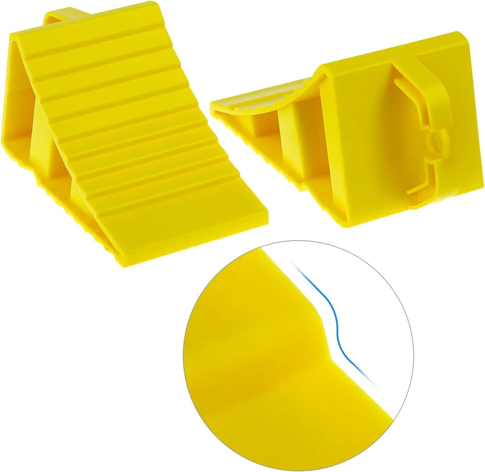 QWORK ratų atraminės kaladėlės priekaboms, 200 x 120 x 110 mm, WD9110
