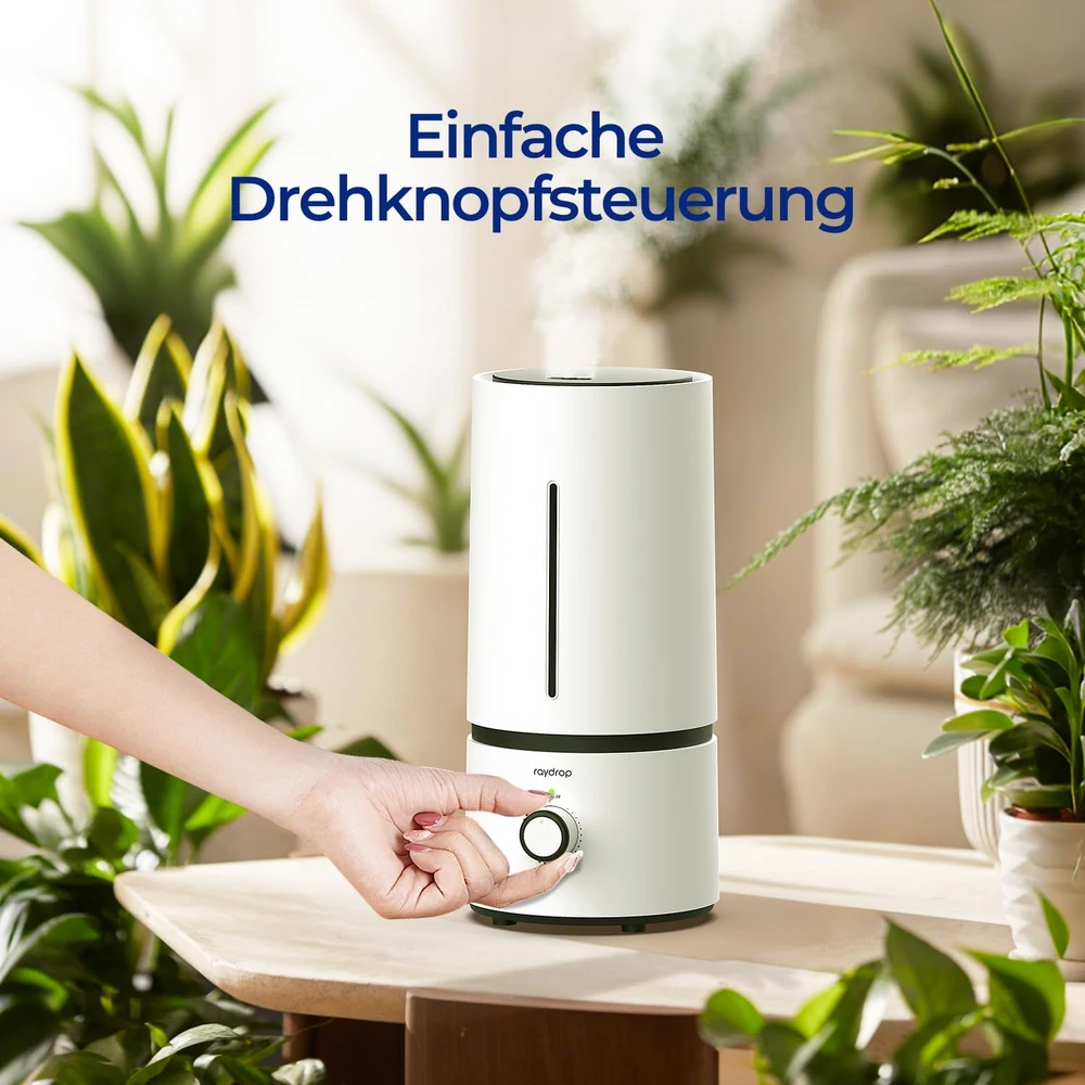 raydrop ultragarsinis oro drėkintuvas 1,7 l, 18 W, 26 dB, KC-RD03