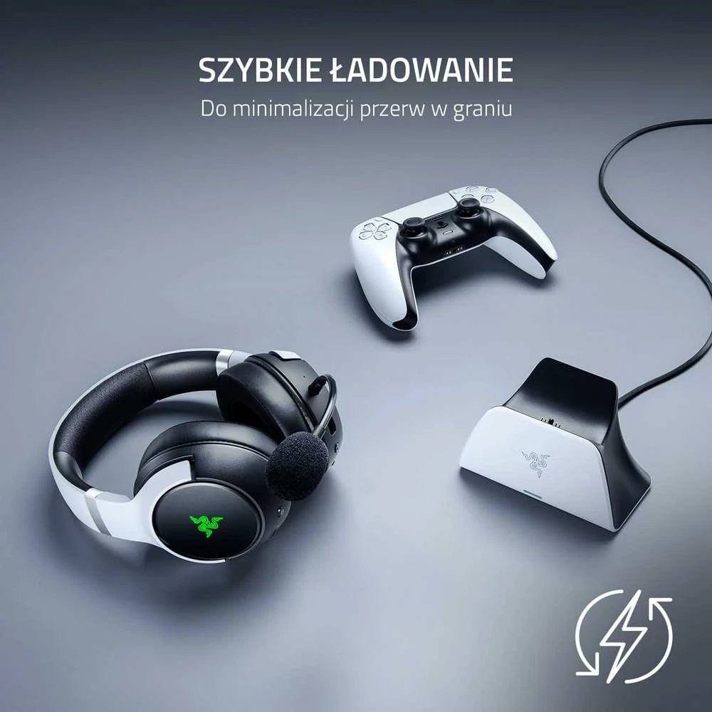 Razer universalus greito įkrovimo stovas, skirtas PlayStation 5, Baltas | Razer | Universalus greito įkrovimo stovas, skirtas PlayStation 5