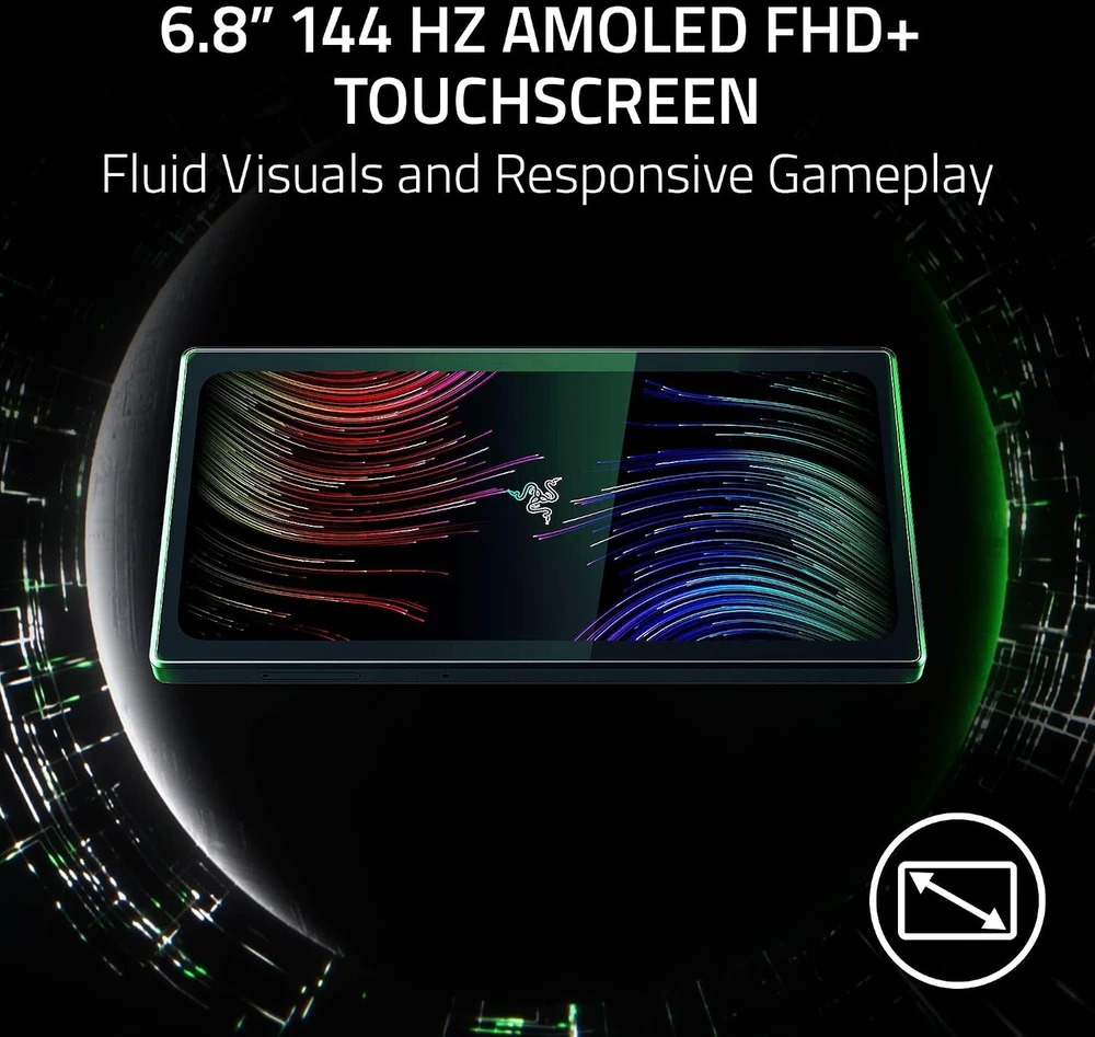 Razer | Edge Gaming Planšetė ir Kishi V2 Pro valdiklis