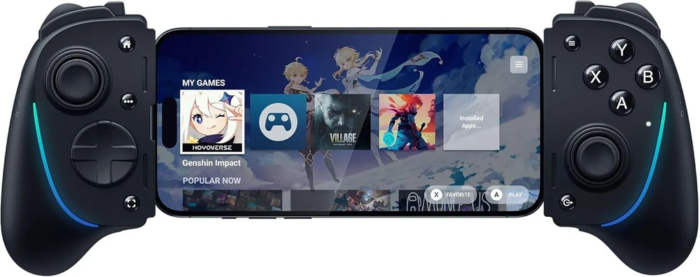 Razer | Žaidimų valdiklis, skirtas Android, iPhone ir iPad Mini | Kishi Ultra