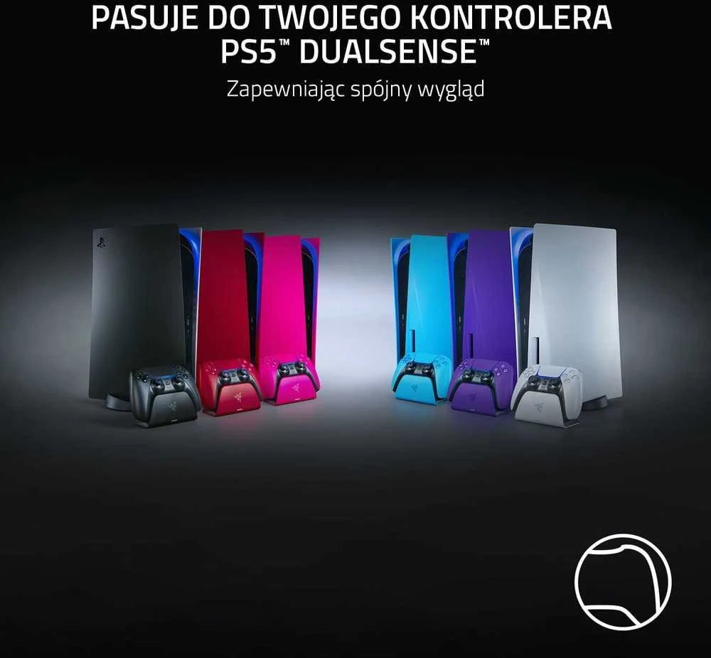 Razer | Universalus greito įkrovimo stovas, skirtas PlayStation 5
