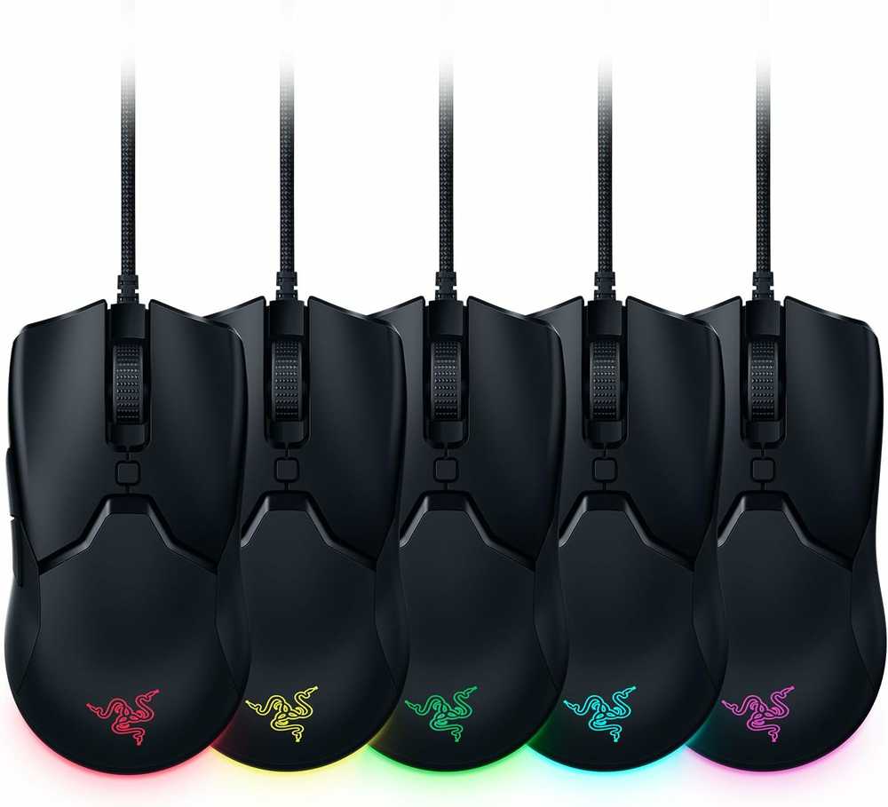 Razer Pelė žaidimams Viper Mini Optinė, RGB LED light, su laidu