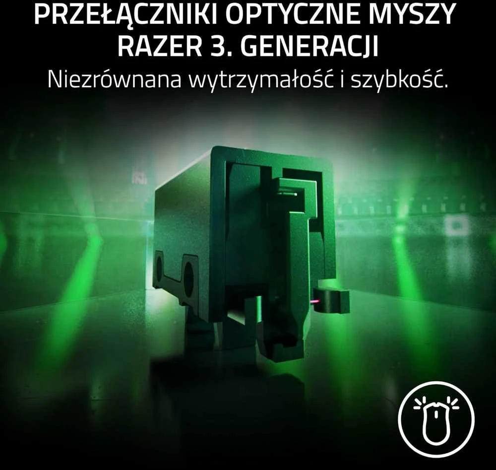 Razer | Pelė žaidimams | Viper V3 Pro | Wireless/su laidu | Juodas