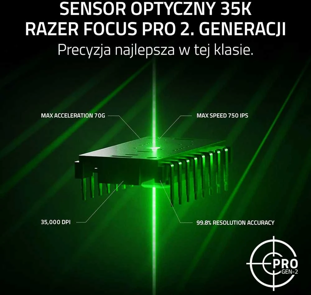 Razer | Pelė žaidimams | Viper V3 Pro | Wireless/su laidu | Juodas