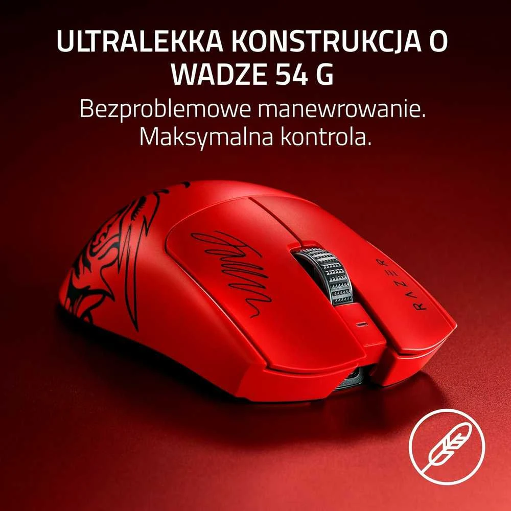 Razer | Viper V3 Pro | Pelė žaidimams | Wireless/su laidu | Faker Edition