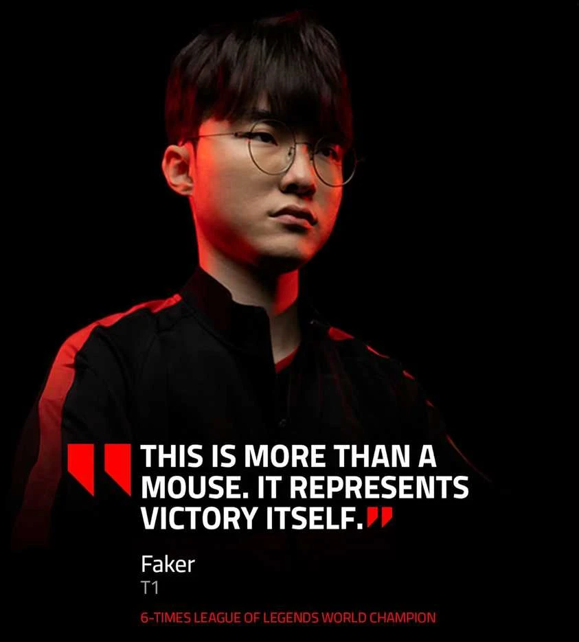 Razer | Viper V3 Pro | Pelė žaidimams | Wireless/su laidu | Faker Edition