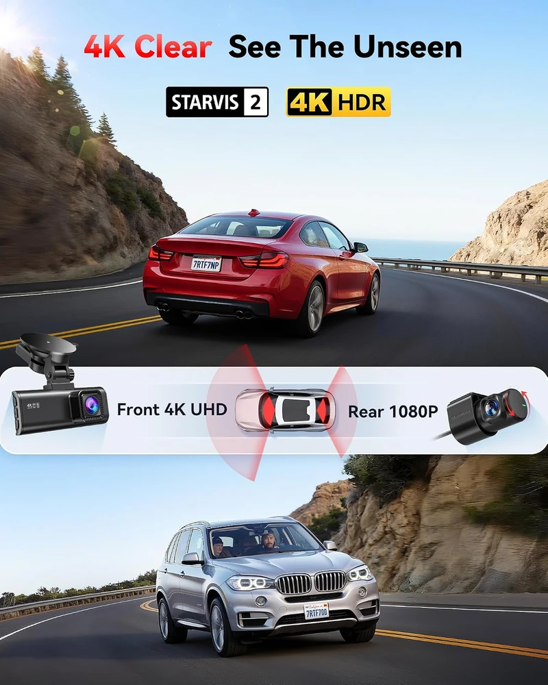 Dashcam Redtiger F7NP