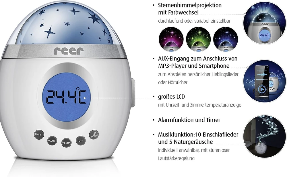 Reer - Mano stebuklinga žvaigždžių šviesa – Naktinė lemputė (RE52050)
